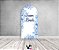 Painel De Festa Romano 1,00x2,00- Team Bride Floral Azul 006 - Imagem 2