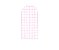 Painel De Festa Romano 1,00x2,00- Estampa Grid Quadriculado Rosa Claro 076 - Imagem 1