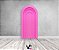 Painel De Festa Romano 1,00x2,00- Parede Arco Portal com Curvas Pink 008 - Imagem 2