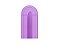 Painel De Festa Romano 1,00x2,00- Parede Arco Portal Curvas Ripadas Roxo 022 - Imagem 1