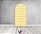 Painel Romano Veste Fácil 1,00x2,00 - Camada Xadrez Amarelo Suave 033 - Imagem 2