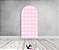 Painel Romano Veste Fácil 1,00x2,00 - Xadrez Degradê Rosa Claro 050 - Imagem 2