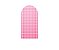 Painel Romano Veste Fácil 1,00x2,00 - Xadrez Degradê Pink 051 - Imagem 1
