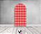 Painel Romano Veste Fácil 1,00x2,00 - Camadas Xadrez Vermelho 057 - Imagem 2