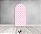 Painel Romano Veste Fácil 1,00x2,00 - Estampa Simples Xadrez Rosa 061 - Imagem 2