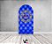 Painel Romano Veste Fácil 1,00x2,00 - Coroa Realeza Capitonê Azul Royal 014 - Imagem 2
