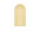 Painel Romano Veste Fácil 1,00x2,00 - Parede Arco Portal com Curvas Amarelo Suave 004 - Imagem 1