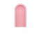 Painel Romano Veste Fácil 1,00x2,00 - Parede Arco Portal com Curvas Rosa Médio 009 - Imagem 1