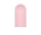 Painel Romano Veste Fácil 1,00x2,00 - Parede Arco Portal com Curvas Rosa Claro 010 - Imagem 1