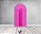 Painel Romano Veste Fácil 1,00x2,00 - Parede Arco Portal Curvas Ripadas Pink 013 - Imagem 2