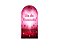 Painel De Festa Romano 1,00x2,00- Dia dos Namorados Efeito Glitter Vermelho 057 - Imagem 1