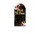 Painel De Festa Romano 1,00x2,00- Meus 50 Anos Dourado Floral 036 - Imagem 1