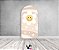 Painel De Festa Romano 1,00x2,00- Flor Sorridente Bege 079 - Imagem 2