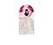 Painel De Festa Romano 1,00x2,00- Princesa Vestido Branco com Flores Pink 092 - Imagem 1