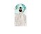 Painel De Festa Romano 1,00x2,00- Princesa Vestido Branco com Flores 094 - Imagem 1