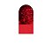 Painel Romano Veste Fácil 1,00x2,00 - Dia dos Namorados Rosa Coração Vermelho 012 - Imagem 1