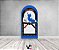 Painel Romano Veste Fácil 1,00x2,00 - Lutadores Jiu-Jitsu Azul 029 - Imagem 2