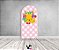 Painel Romano Veste Fácil 1,00x2,00 - Frutinhas Cute Xadrez Rosa 052 - Imagem 2