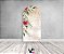 Painel Romano Veste Fácil 1,00x2,00 - Efeito Glitter com Flores Rosas 022 - Imagem 2