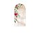 Painel Romano Veste Fácil 1,00x2,00 - Efeito Glitter com Flores Rosas 022 - Imagem 1