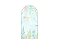 Painel De Festa Romano 1,00x2,00- Fundo do Mar Clean 014 - Imagem 1