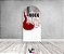 Painel De Festa Romano 1,00x2,00- Rock and Roll Guitarra Vermelha 022 - Imagem 2