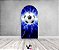 Painel Romano Veste Fácil 1,00x2,00 - Bola de Futebol Azul com Raios 025 - Imagem 2