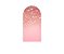 Painel Romano Veste Fácil 1,00x2,00 - Efeito Glitter Rosa 002 - Imagem 1