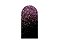 Painel Romano Veste Fácil 1,00x2,00 - Preto com Efeito Glitter Pink 003 - Imagem 1