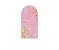 Painel Romano Veste Fácil 1,00x2,00 - Efeito Mármore Rosa e Dourado 043 - Imagem 1