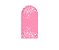 Painel Romano Veste Fácil 1,00x2,00 - Efeito Glitter Rosa Brilhante 049 - Imagem 1