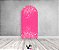 Painel Romano Veste Fácil 1,00x2,00 - Efeito Glitter Pink Brilhante 051 - Imagem 2
