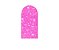Painel Romano Veste Fácil 1,00x2,00 - Efeito Glitter Rosa 065 - Imagem 1