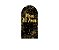 Painel Romano Veste Fácil 1,00x2,00 - Efeito Brilhos Meus 80 Anos Dourado 026 - Imagem 1