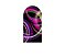 Painel Romano Veste Fácil 1,00x2,00 - Circulos Pink e Verde Efeito Neon 016 - Imagem 1