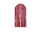 Painel Romano Veste Fácil 1,00x2,00 - Efeito Cortina de Serpentinas Rosa 003 - Imagem 1