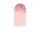 Painel De Festa Romano 1,00x2,00- Efeito Glitter Rose Gold 018 - Imagem 1