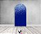 Painel De Festa Romano 1,00x2,00- Efeito Glitter Azul 022 - Imagem 2