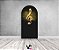 Painel De Festa Romano 1,00x2,00- Nota Musical Dourado Efeito Glitter 030 - Imagem 2