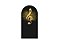 Painel De Festa Romano 1,00x2,00- Nota Musical Dourado Efeito Glitter 030 - Imagem 1