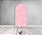 Painel De Festa Romano 1,00x2,00- Efeito Glitter Rosa Suave 064 - Imagem 2