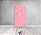 Painel De Festa Romano 1,00x2,00- Efeito Glitter Rosa Seco 066 - Imagem 2