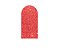 Painel De Festa Romano 1,00x2,00- Efeito Glitter Vermelho 094 - Imagem 1