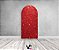 Painel De Festa Romano 1,00x2,00- Efeito Glitter Vermelho Realista 095 - Imagem 2