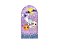 Painel De Festa Romano 1,00x2,00- Halloween Lilás Efeito Glitter 029 - Imagem 1