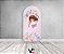 Painel De Festa Romano 1,00x2,00- Menina Cute no Jardim Florido 052 - Imagem 2