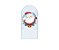 Painel De Festa Romano 1,00x2,00- Papai Noel Cute 037 - Imagem 1