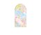 Painel De Festa Romano 1,00x2,00- Estrelas com Efeito Glitter 019 - Imagem 1