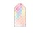 Painel De Festa Romano 1,00x2,00- Cauda Escamas Sereia Candy 011 - Imagem 1