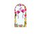 Painel De Festa Romano 1,00x2,00- Flamingo Tropical Duplo 014 - Imagem 1